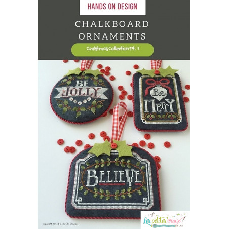 Chalkboard ornaments