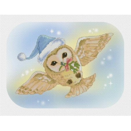 Christmas owl (grille)