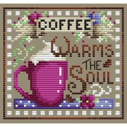 Grille point de croix - Coffee break - Shannon christine designs