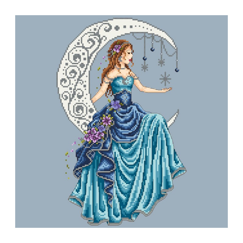 Grille point de croix - Moon princess - Shannon Christine Designs