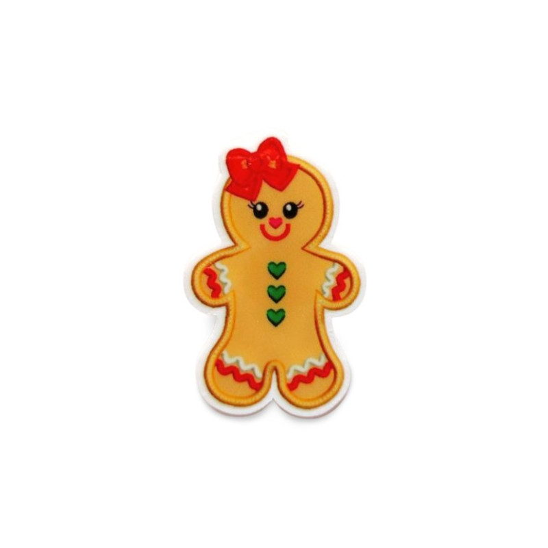 Aimant à aiguilles - Gingerbread - Les petites croix de Lucie