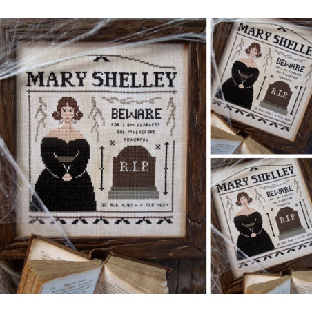 Grille point de croix - Marry Shelley - The Little Stitcher